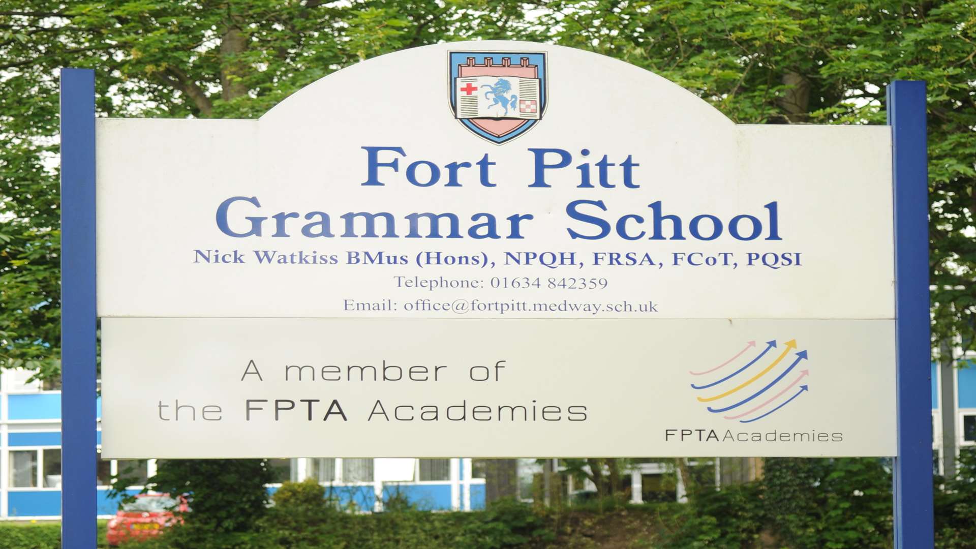 Fort Pit Grammar School, Fort Pit Hill, Chatham