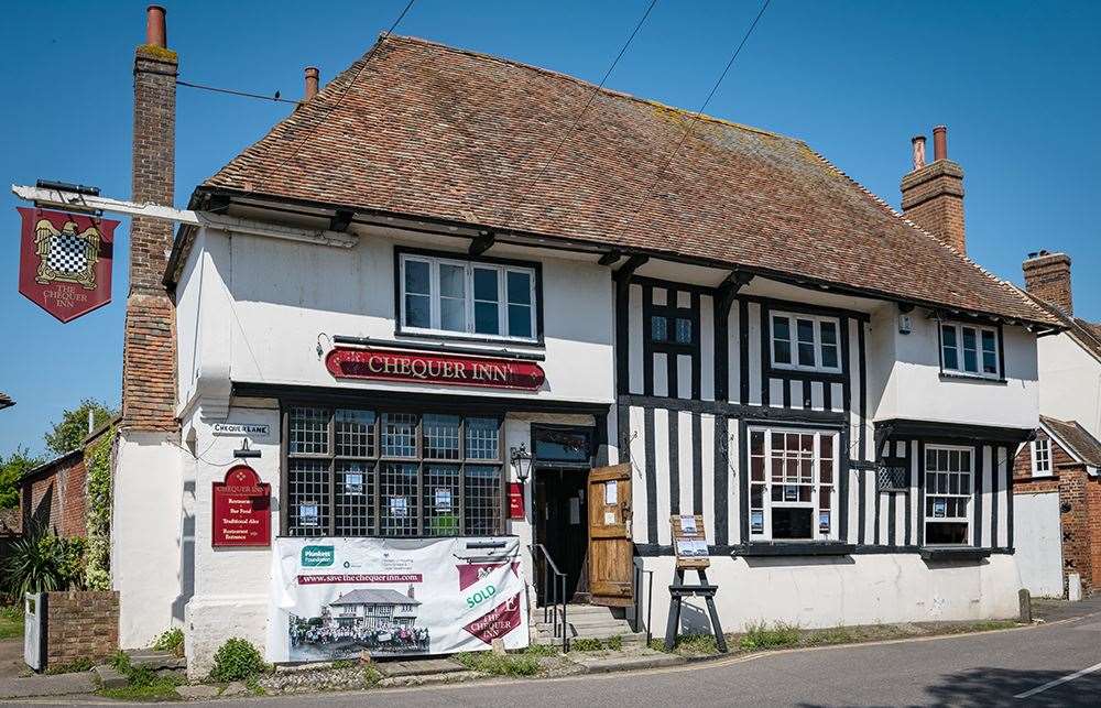 The Chequer Inn in Ash will open its doors again in the summer