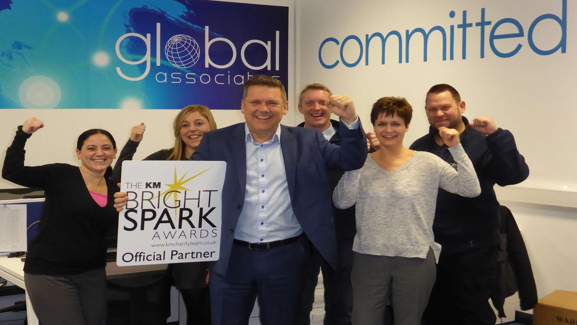 Paul Wetherfield of Global Associates announces support of the KM Bright Spark Awards