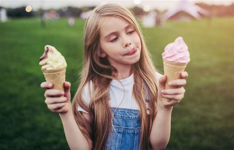 There's an ice cream festival at Kent Life
