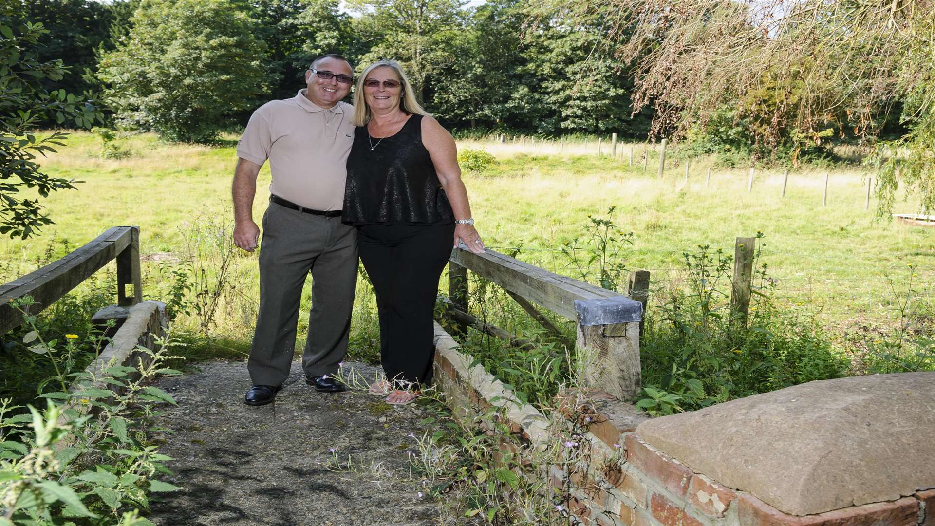 Paul and Lorraine have bought an old equestrian centre