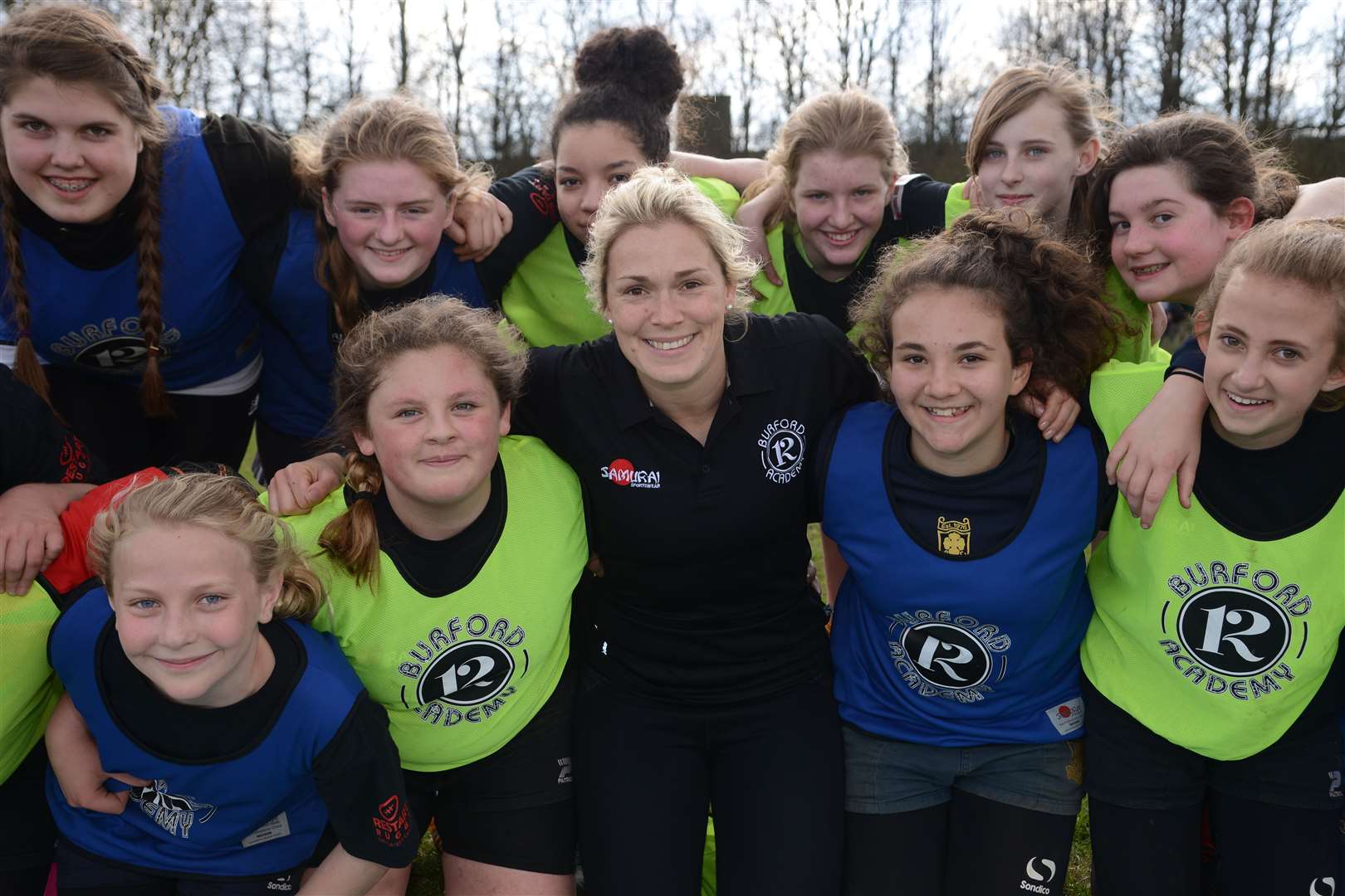Rachael Burford is passionate about coaching the next generation Picture: Gary Browne
