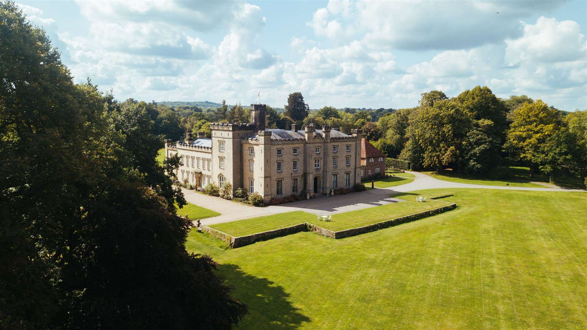 The beautiful Chiddingstone Castle will host the Classic Car Show. Picture: Shepherd Photography