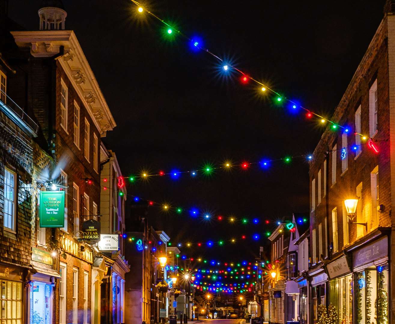 The historic town will be getting into the Christmas spirit this year. Picture: Medway Council