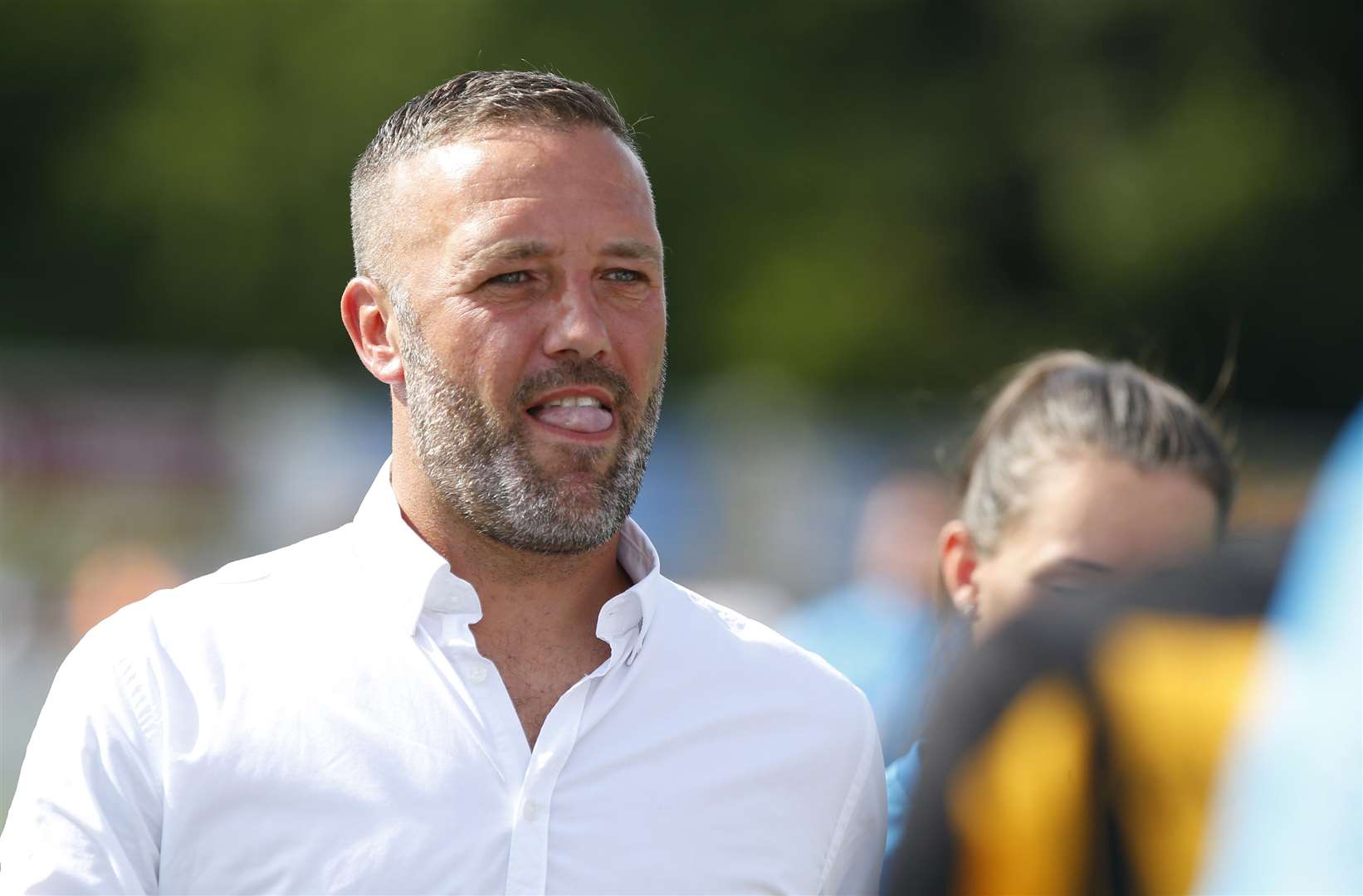 Jay Saunders has left Maidstone after seven years Picture: Andy Jones