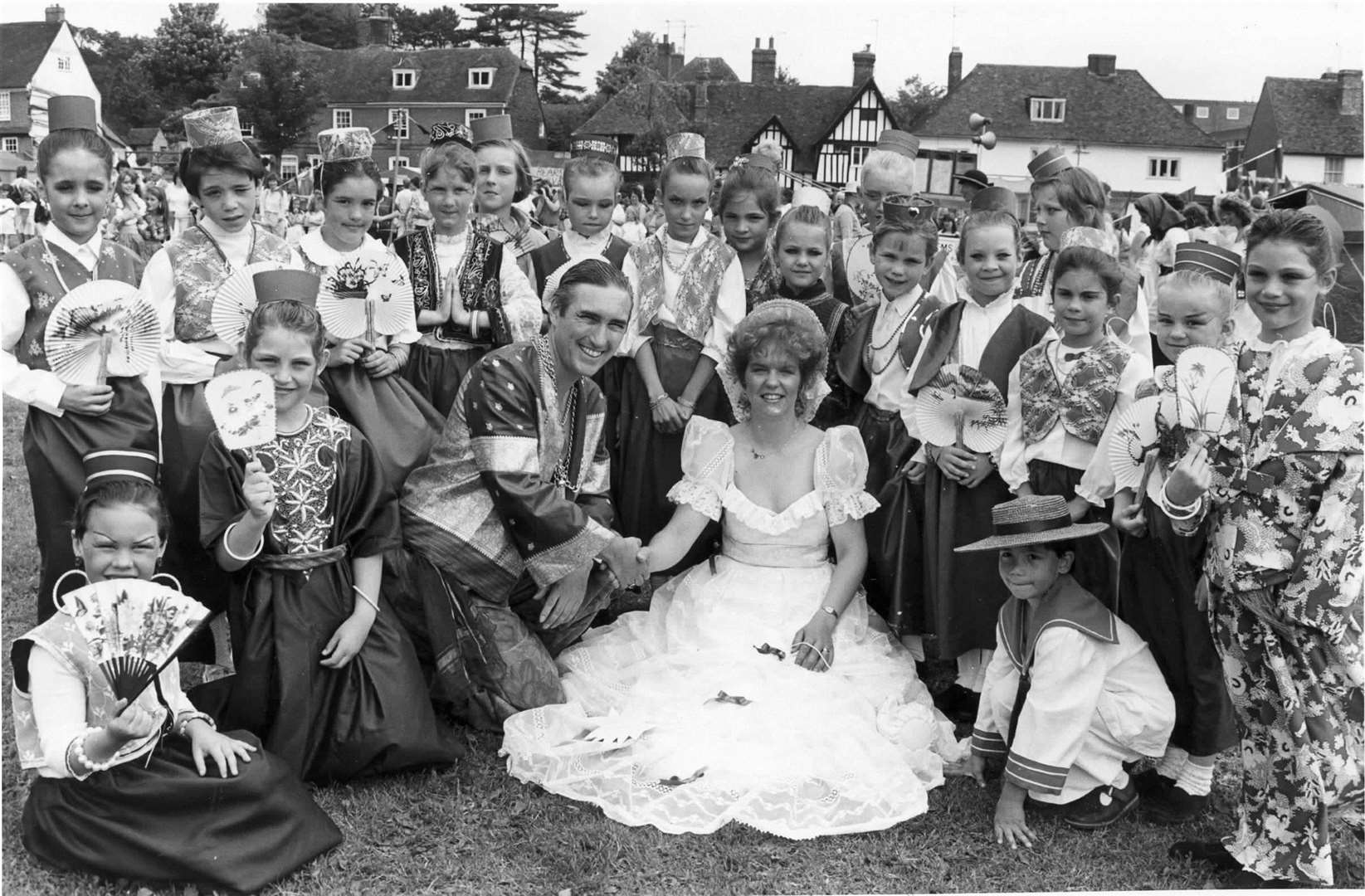 Bearsted and Thurnham carnival in 1987