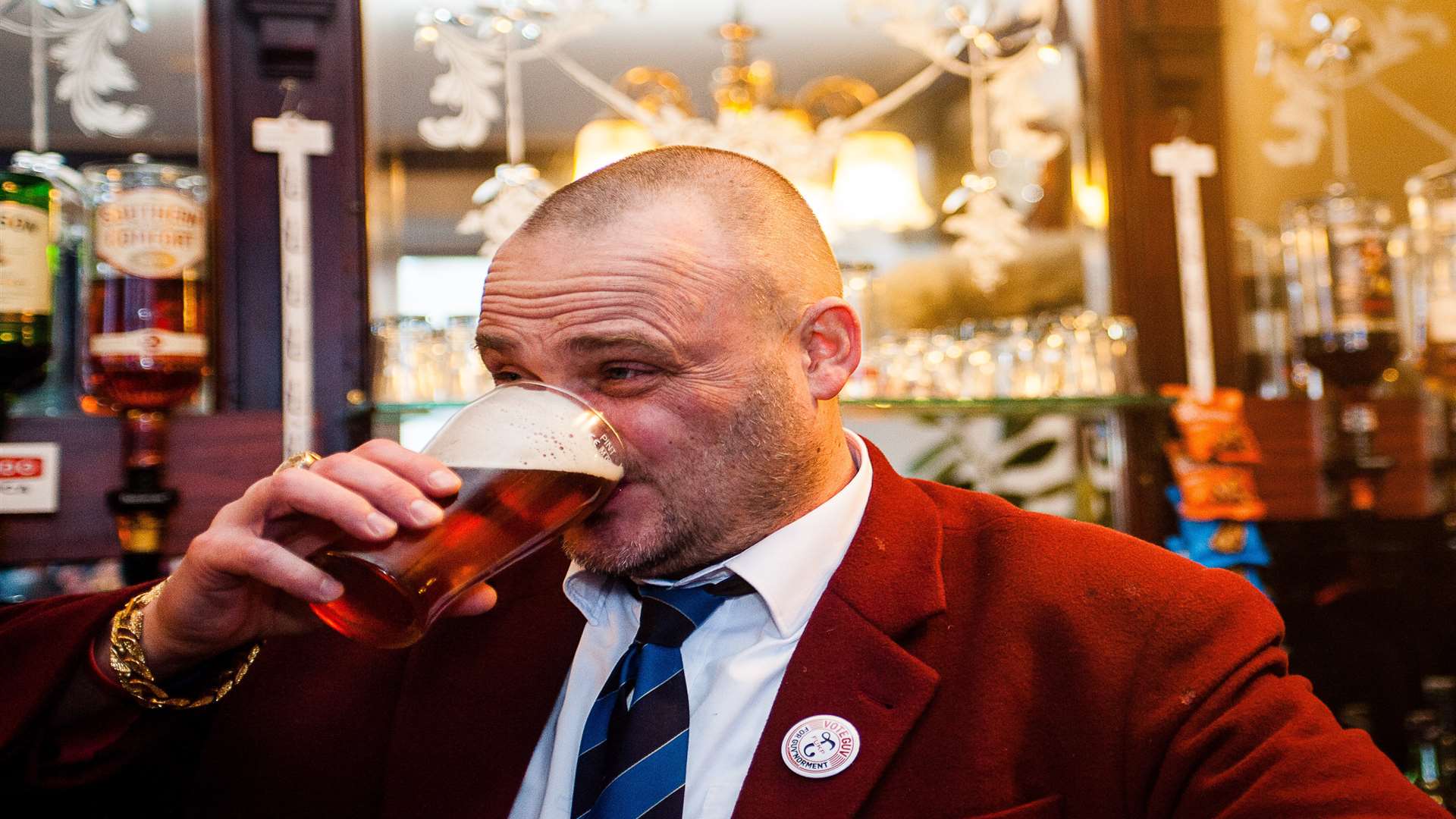 Al Murray visits Thanet on election campaign