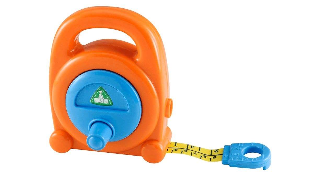 The Early Learning Centre tape measure has changed very little over the years