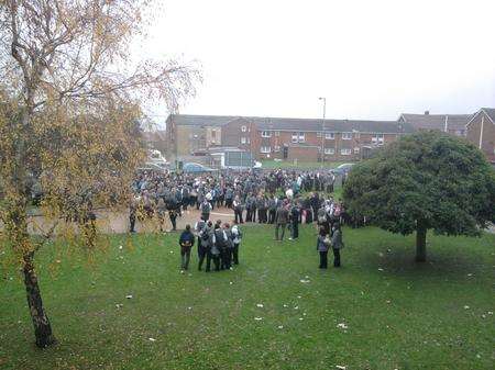 Pupils protest at Dover Christchurch Academy