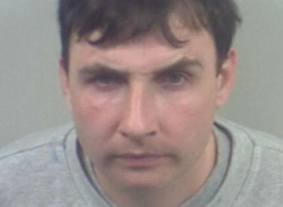 James Nevin was jailed for four years by Maidstone Crown Court for burglary