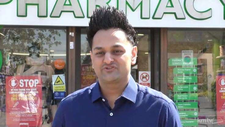 Amish Patel runs the Hodgson pharmacy in Longfield