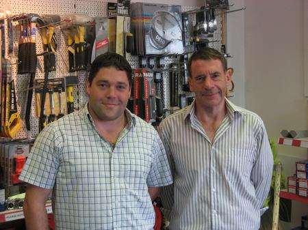 Joe and Kevin O'Sullivan, Allsands Aggregates and Building Supplies, Allington