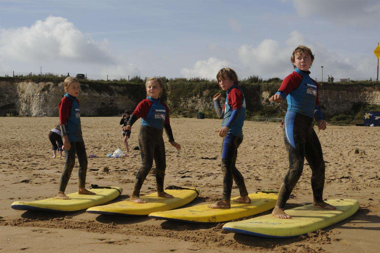 Surfing is possible from several Kent beaches. Picture: Paul Amos