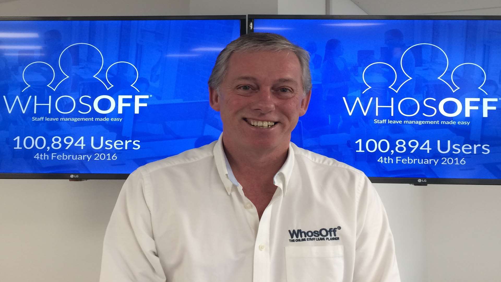 WhosOff.com co-founder and director Reg Groombridge