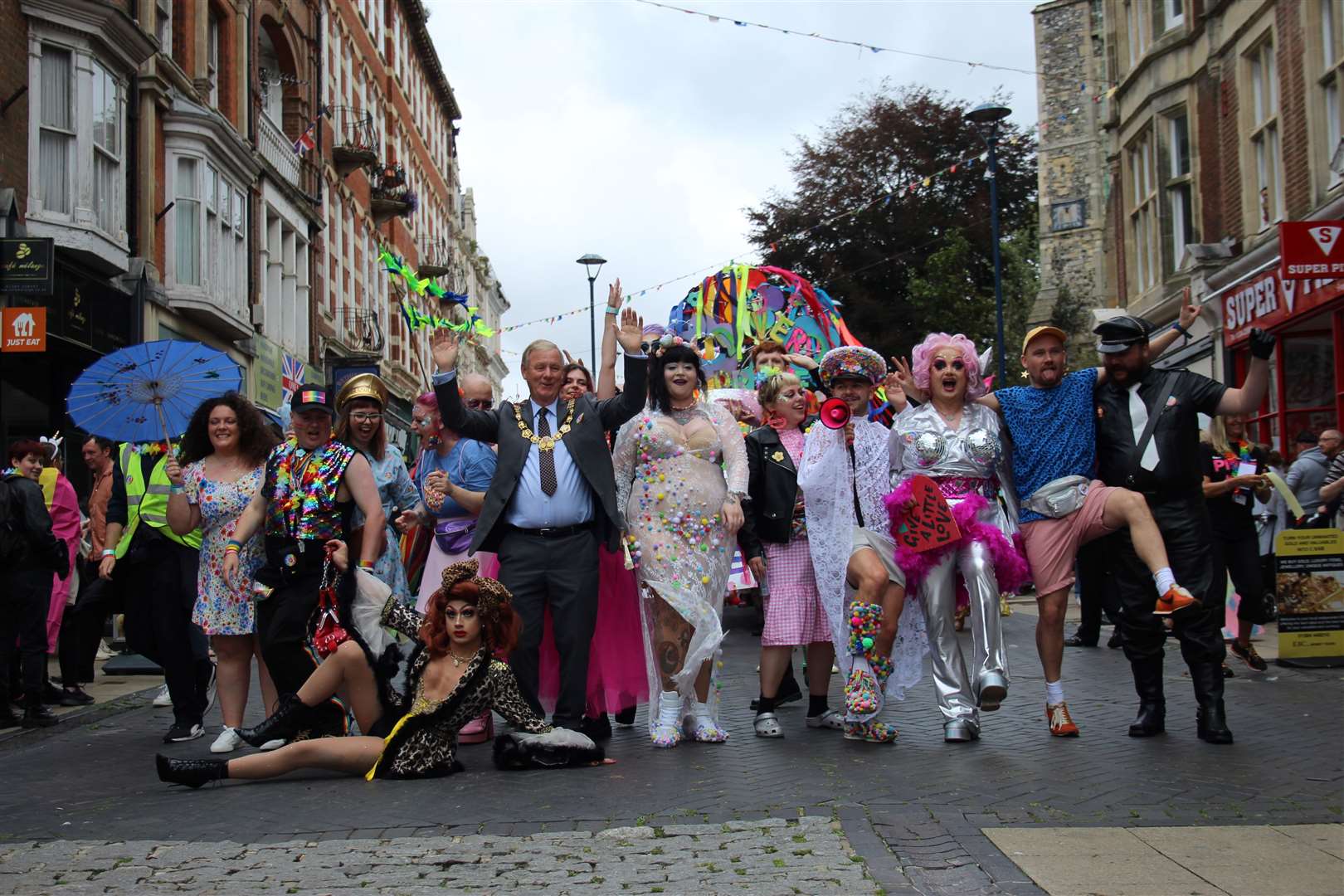 Revellers enjoying Dover Pride 2021. Picture: Photography with Evangeline