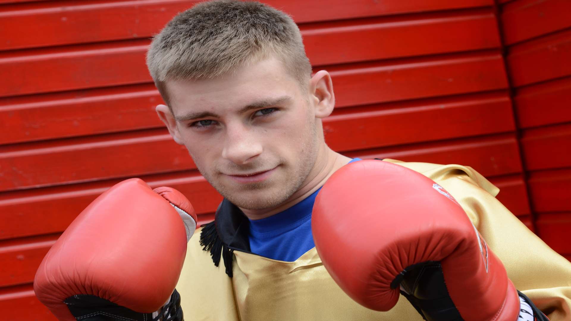 Local fighter Chris Matthews is on the bill as Maidstone prepares for the return of professional boxing after 16 years Picture: Gary Browne