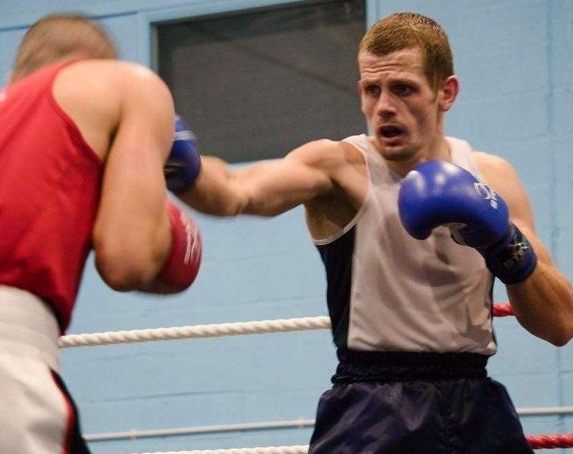 Faversham boxer Alex Branson-Cole is planning on turning professional this year. Picture supplied by Alex Branson-Cole