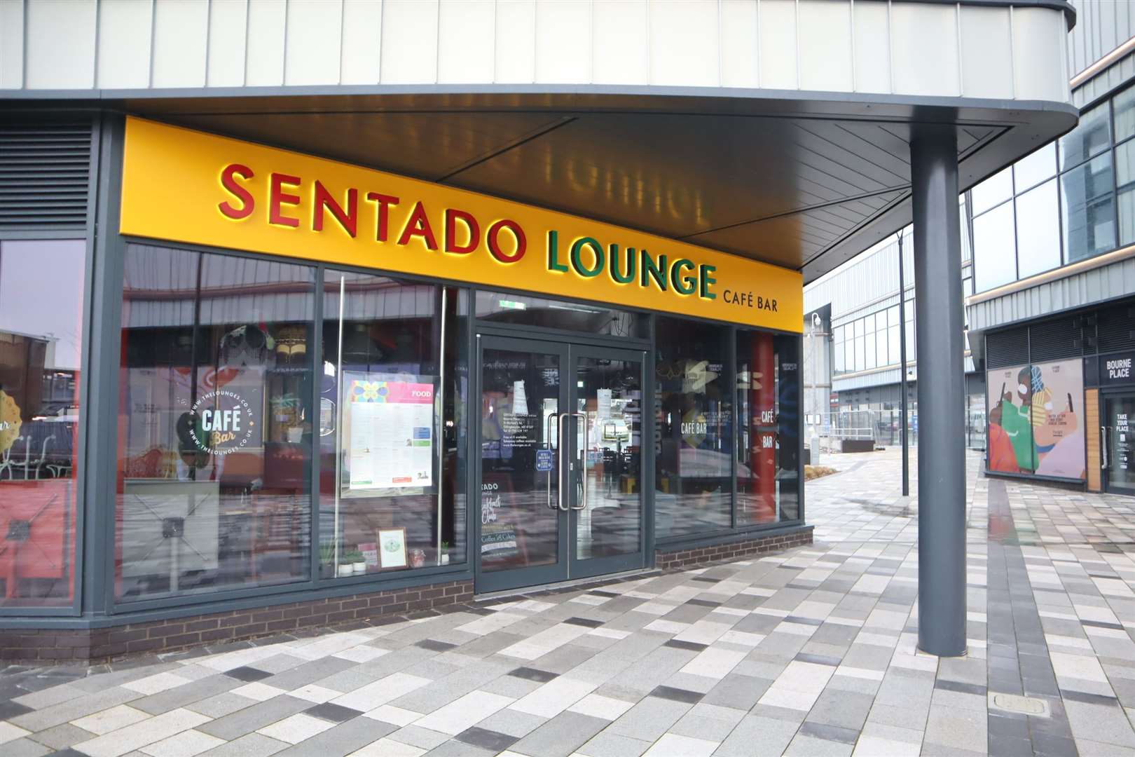 The Sentado Lounge beneath the Travelodge hotel in Sittingbourne