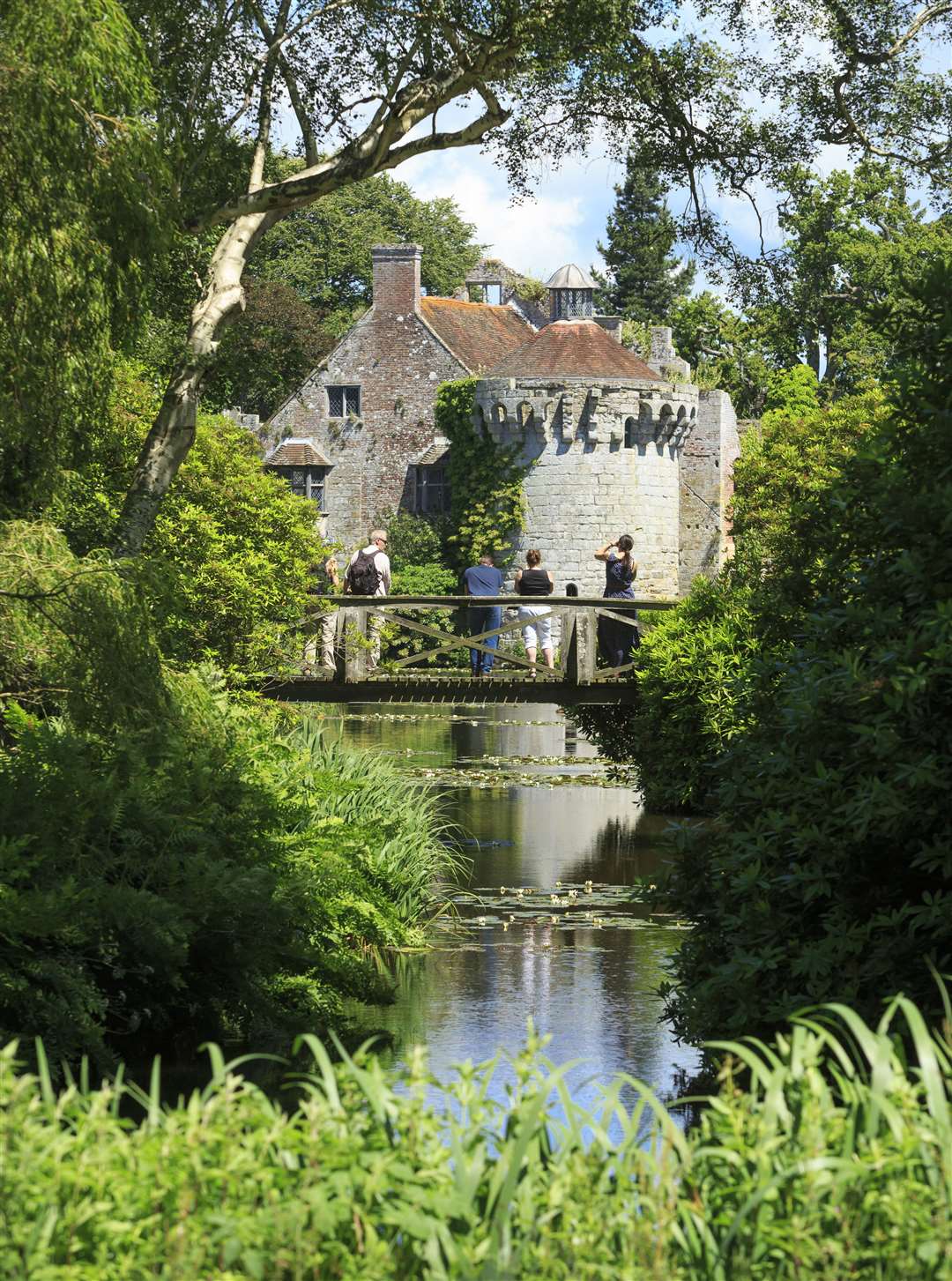 The National Trust - which owns properties including Scotney Castle at Lamberhurst - celebrates a big birthday in 2020 Picture: National Trust Images/John Millar