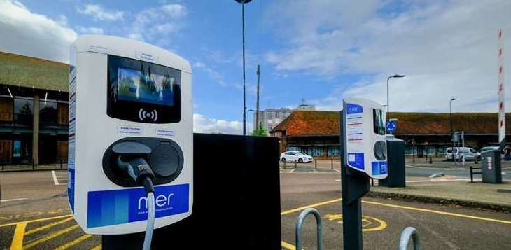Eight electric car charging points will be installed in the village of Staplehurst. Picture: Stock image