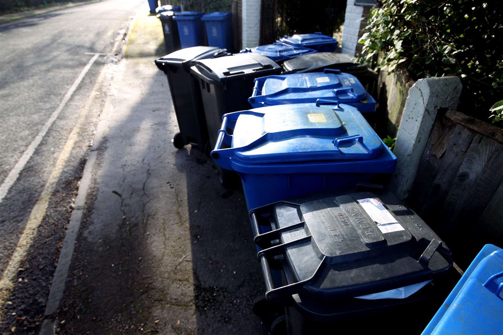 Ashford council has asked residents to leave their bins out an hour earlier