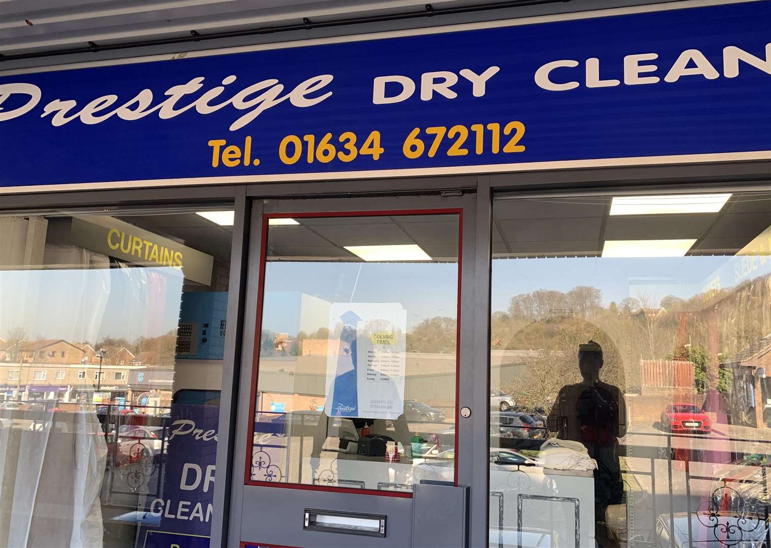 Damage to Prestige Dry Cleaners (7466555)