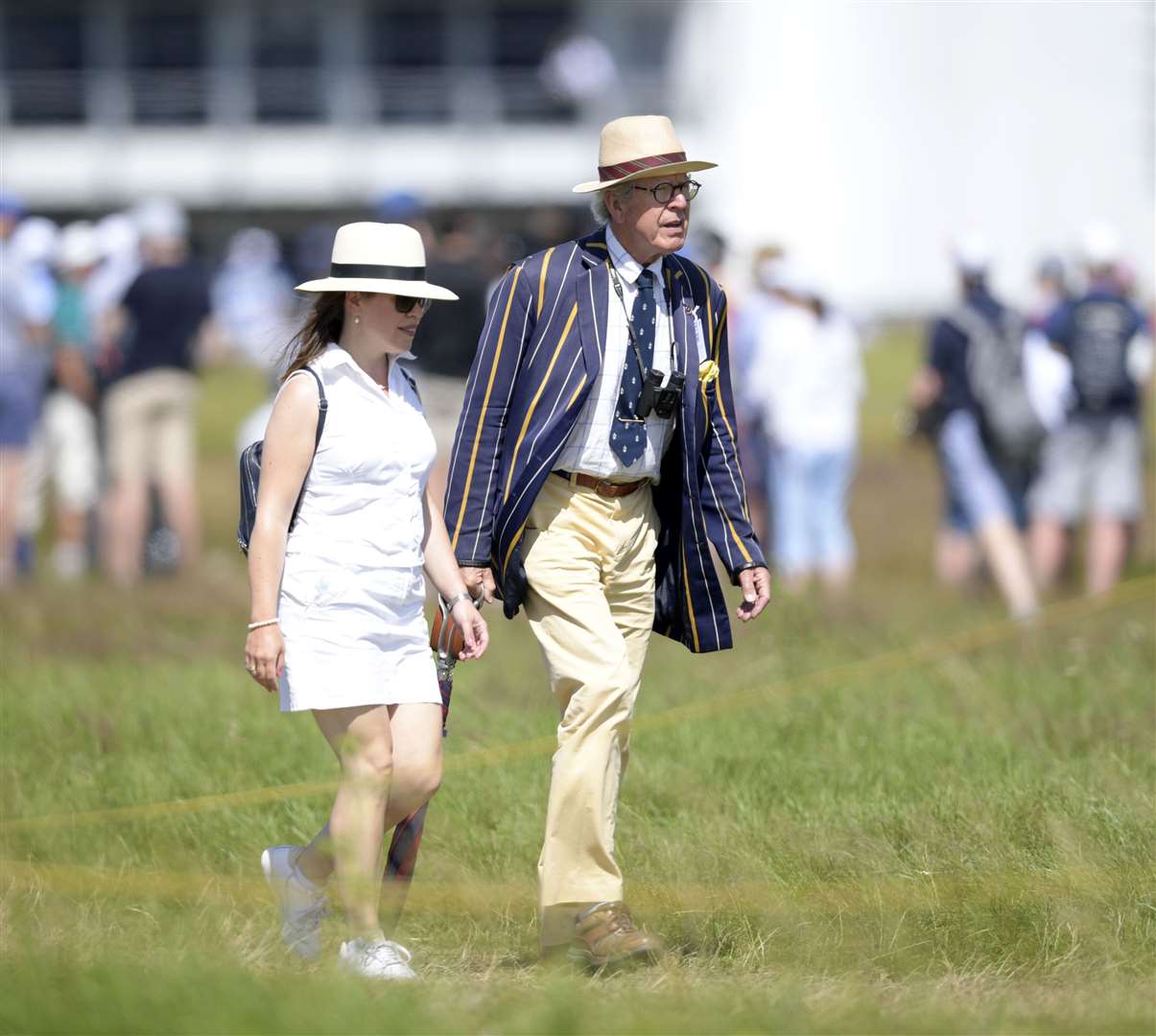 Walking around the course. Picture: Barry Goodwin (49307729)
