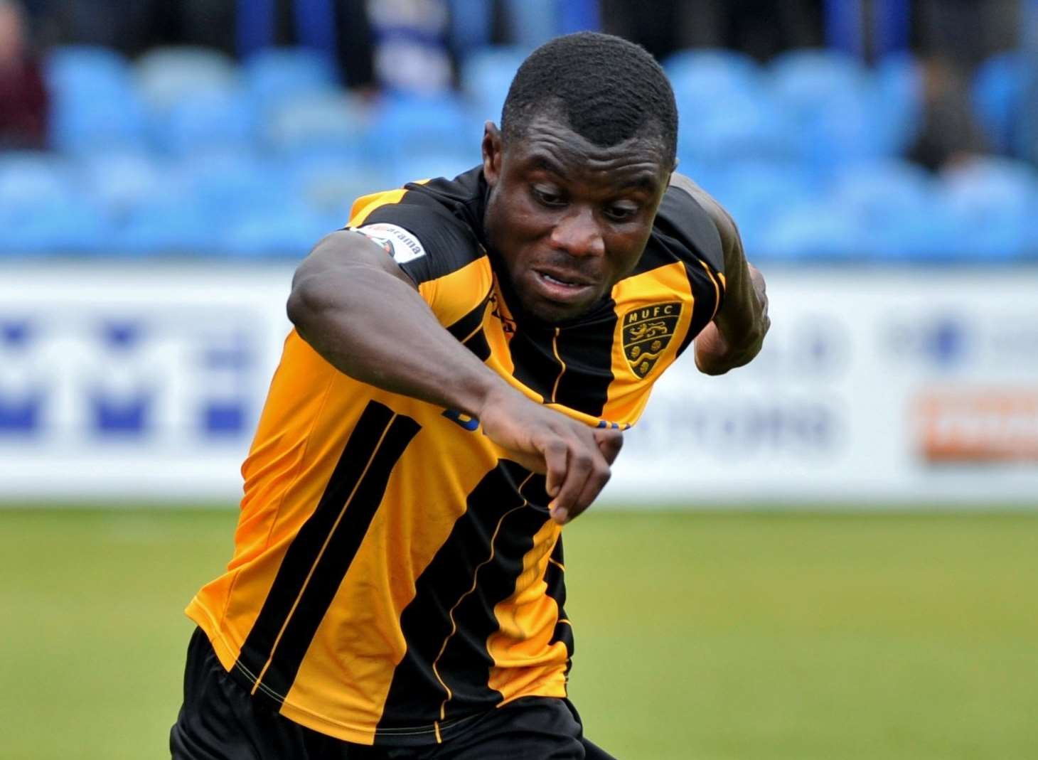 Maidstone right-back Seth Twumasi Picture: Steve Terrell