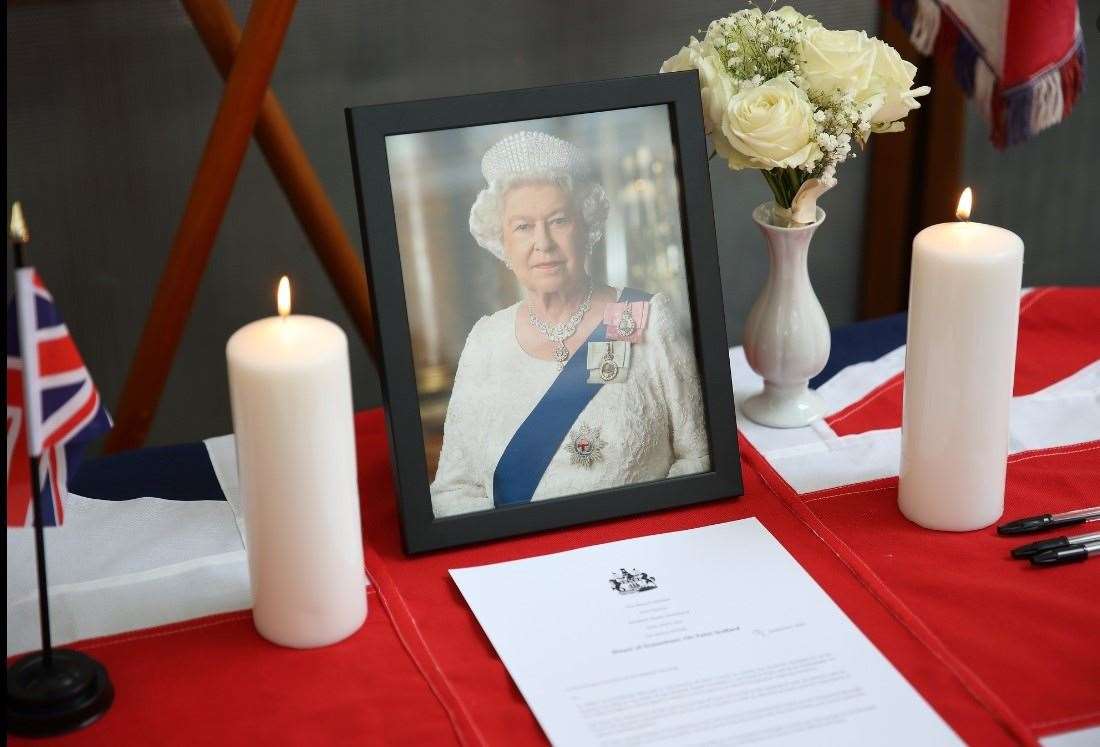 Communities across the country are currently paying their own tributes to the Queen