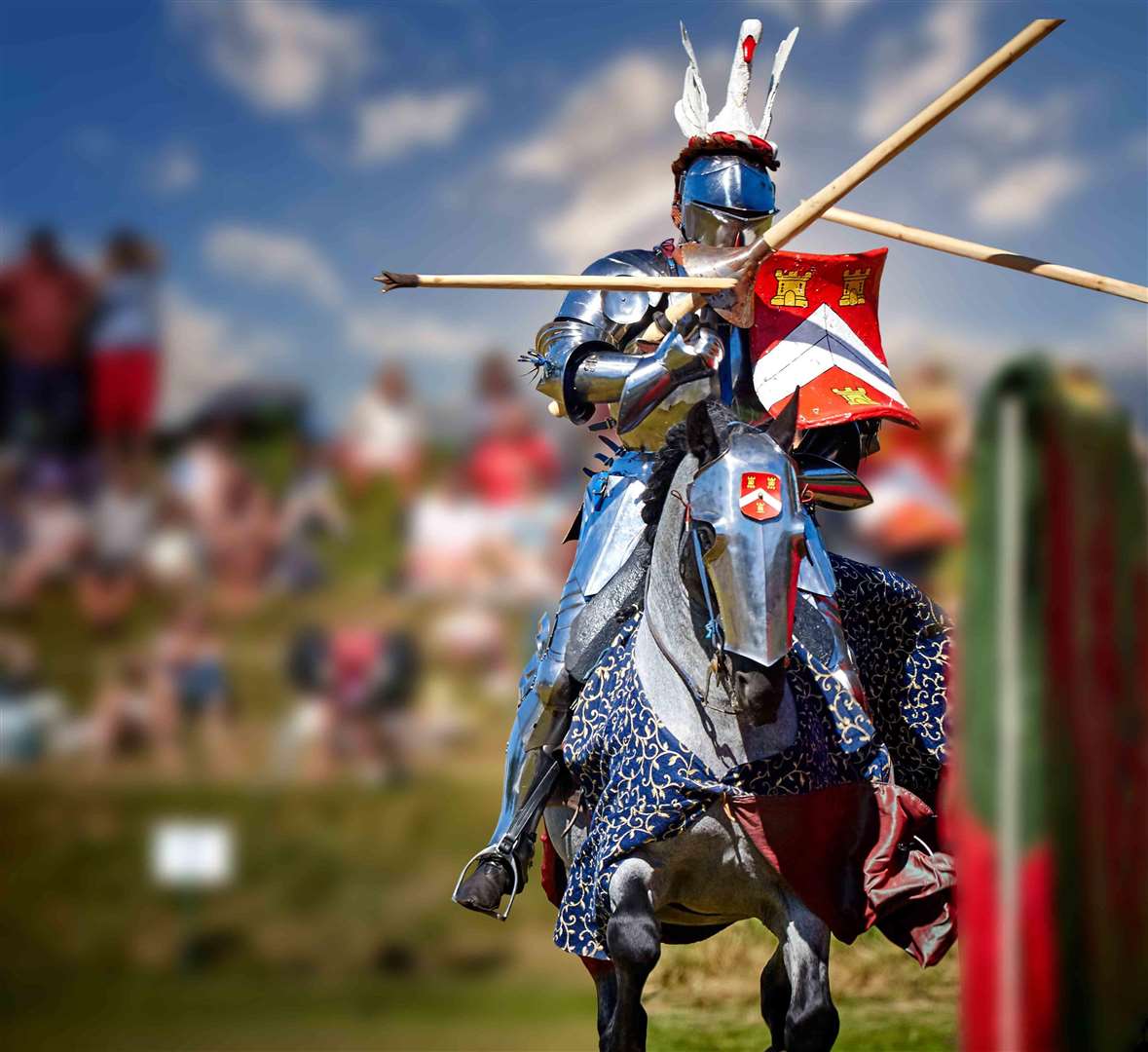 There will be a joust at Dover Castle over the August bank holiday Picture: Robert Smith