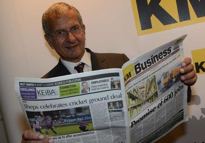 Gerald Ratner catches up with the latest edition of Kent Business
