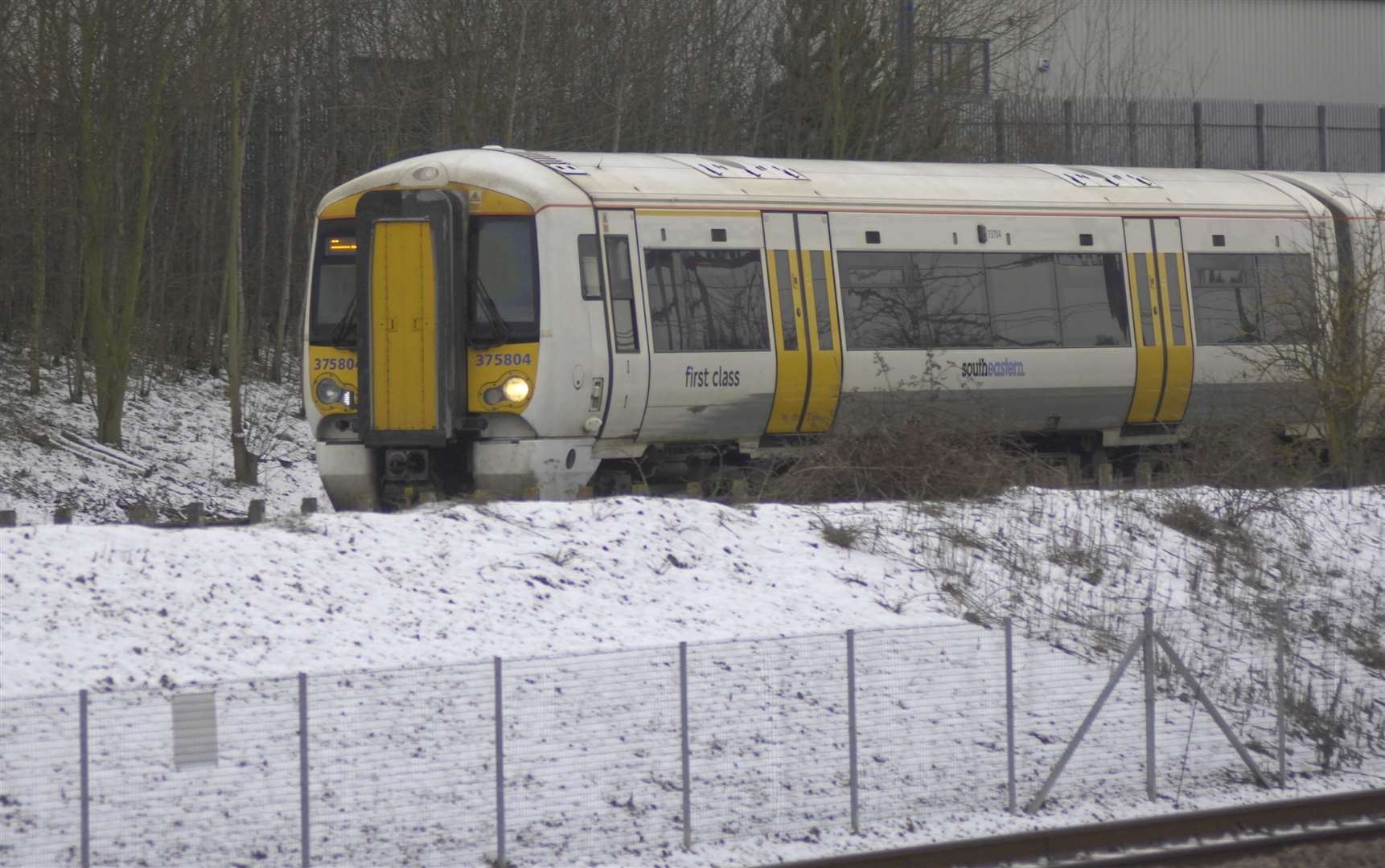 Commuters could face delays tomorrow as a yellow weather warning for ice has been issued. Stock picture: Gary Browne
