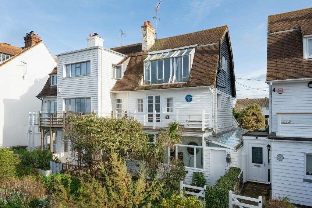 Peter Cushing's former home in Whitstable is up for sale. Picture: Harvey Richards and West