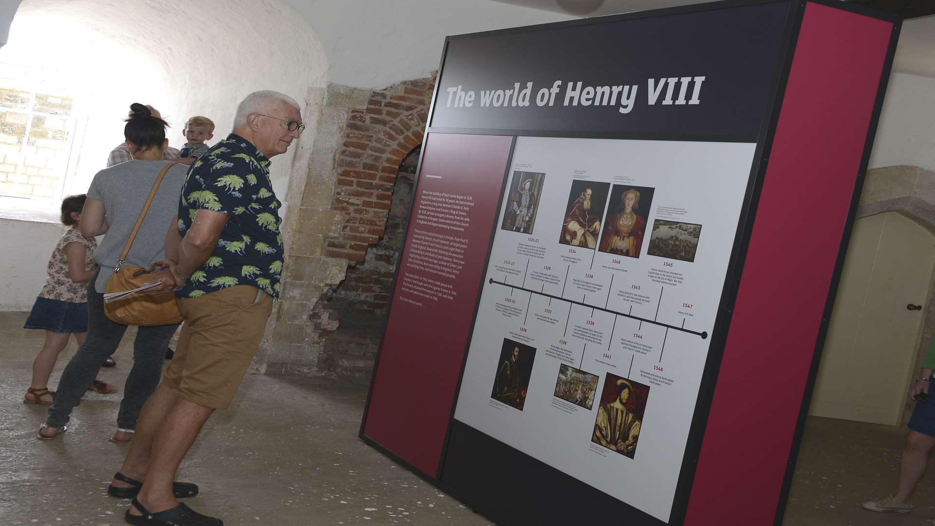 A new exhibition is now on show at Deal Castle