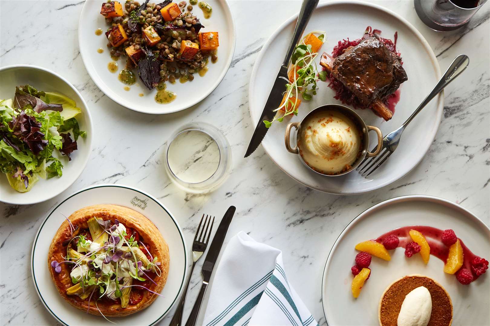 Tuck in at the new Dorothy and Marshall restaurant in Bromley