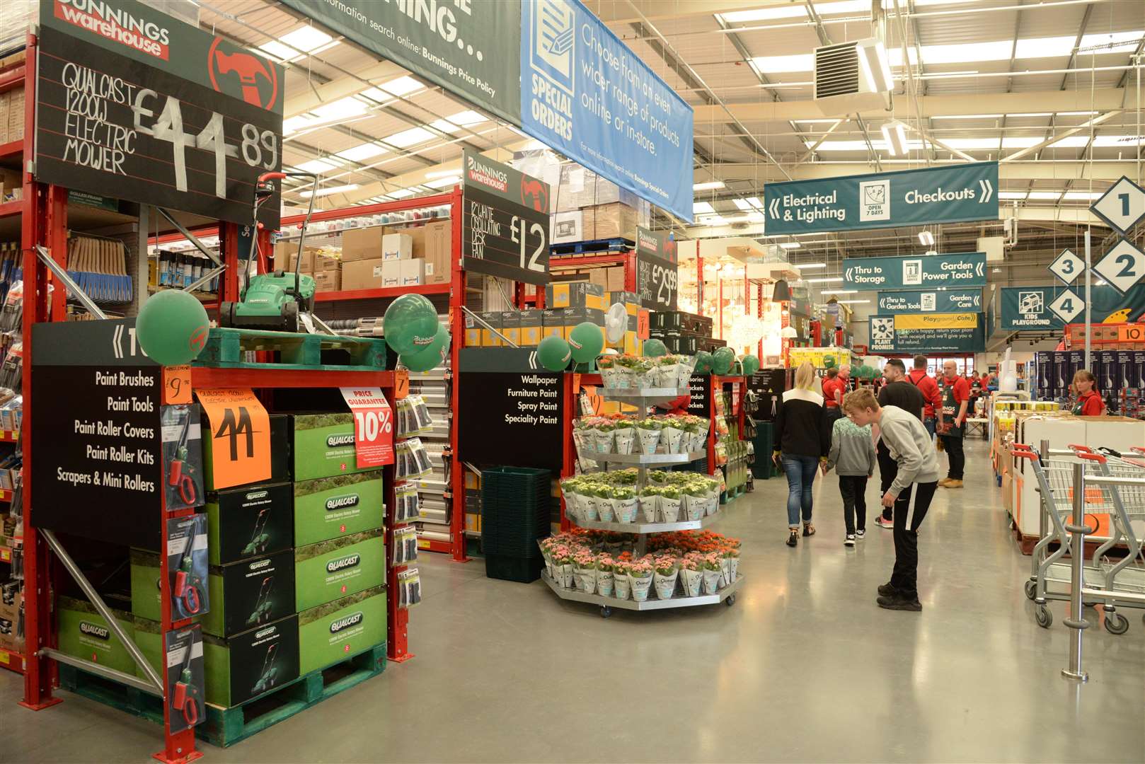 Some Homebase stores have been rebranded to Bunnings