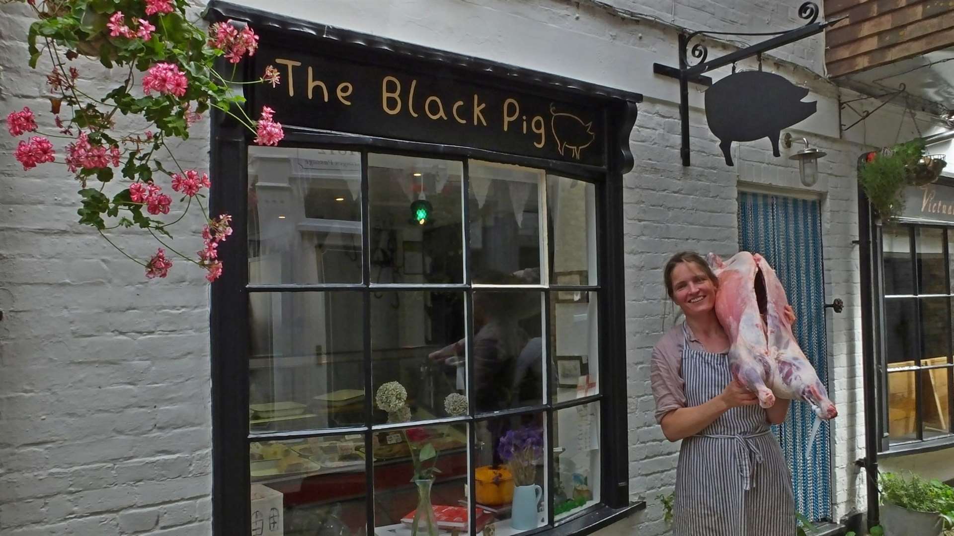 Lizzy Douglas opened The Black Pig in Deal in 2014