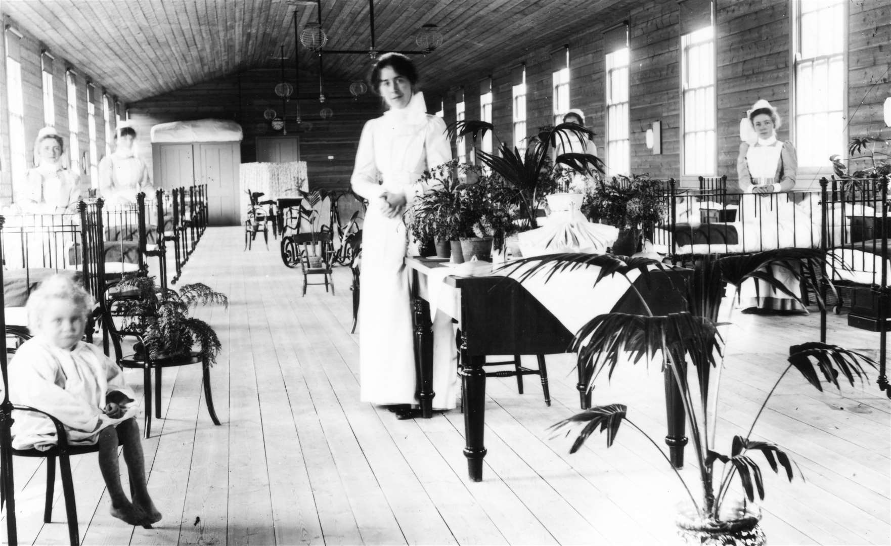 The Orchard as a fever hospital in 1920