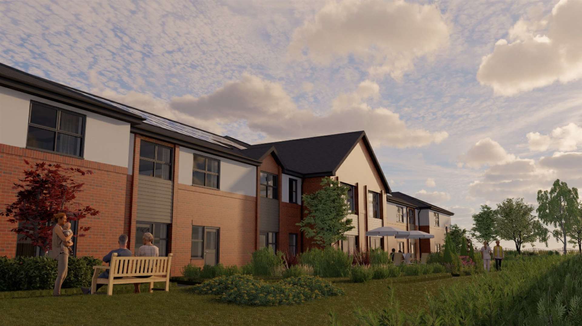 The 66-room nursing home would be located on a largely empty plot. Photo: LNT Care Developments