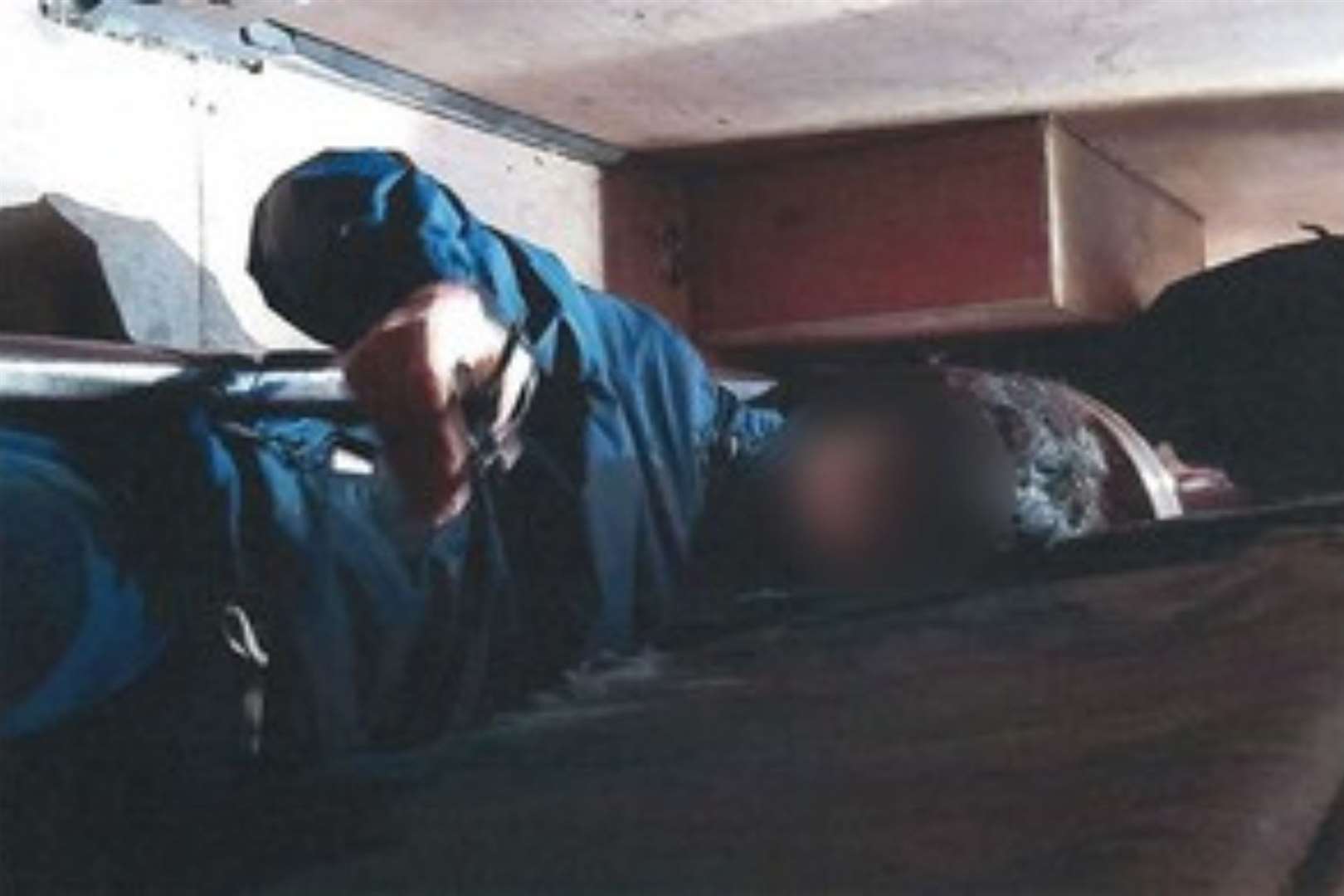 Two Iraqi men were found in sofas in the back of a van on the way to Folkestone. Picture: Home Office