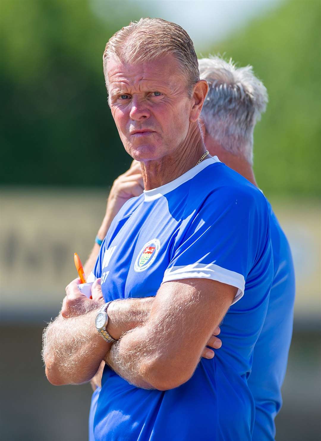 Ashford United manager Tommy Warrilow Picture: Ian Scammell