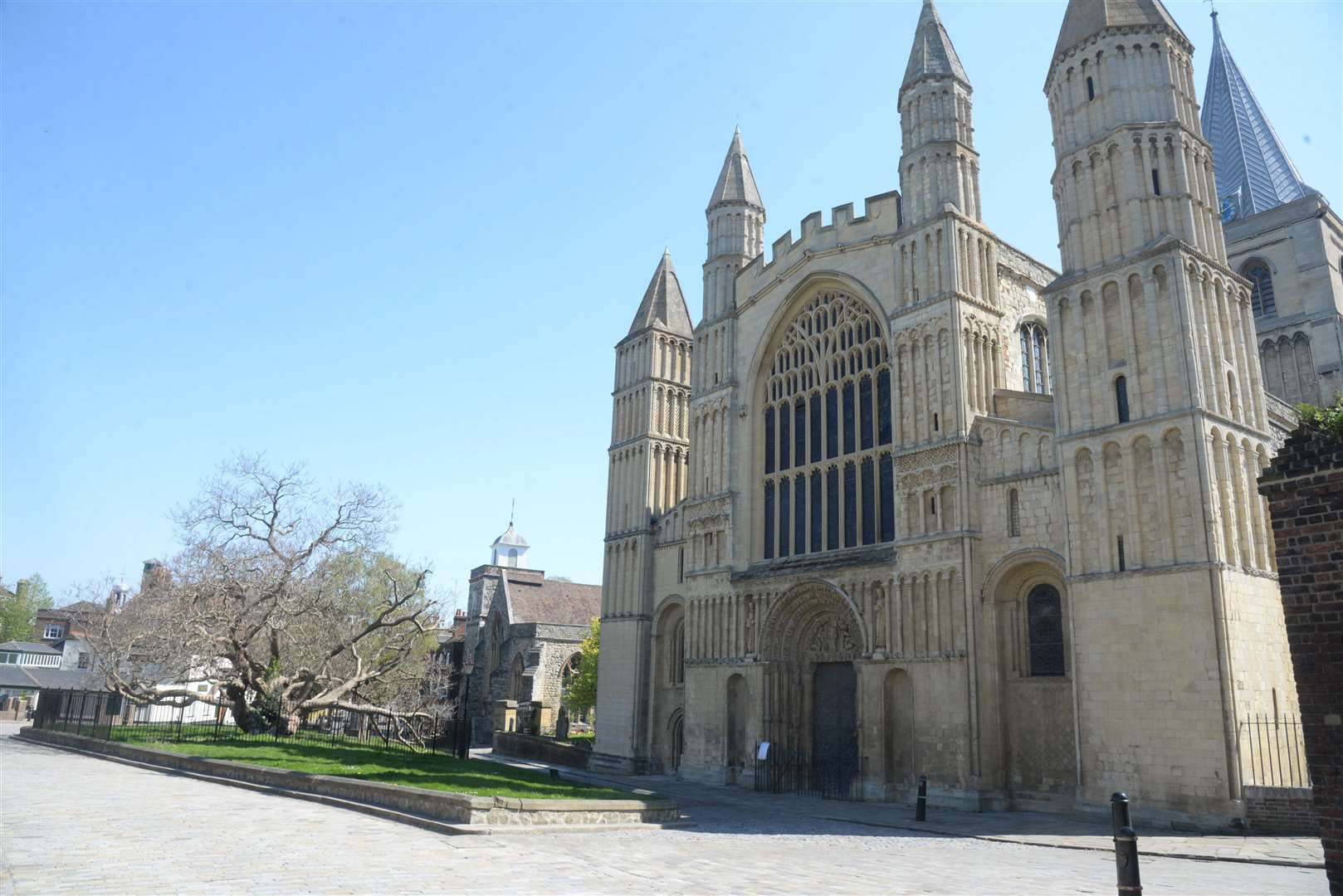 Rochester Cathedral will host the fourth testing site in Medway from Wednesday