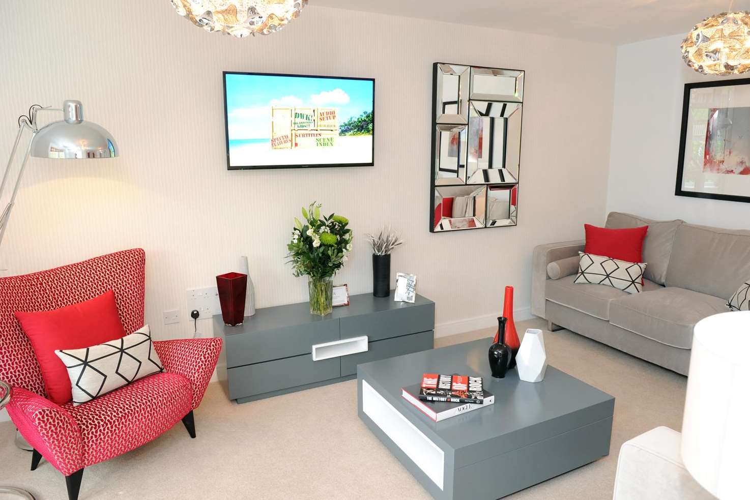 The first show home at Castle Hill, Ebbsfleet