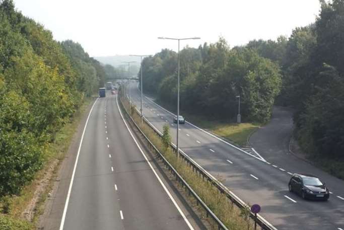 The A2 at Dunkirk. File image
