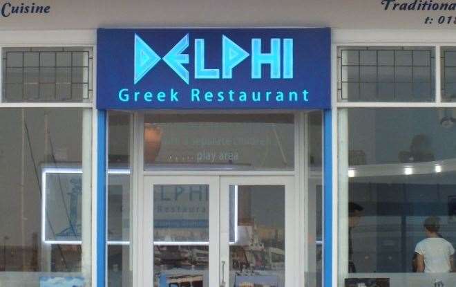 Delphi Greek restaurant in Ramsgate is up for sale