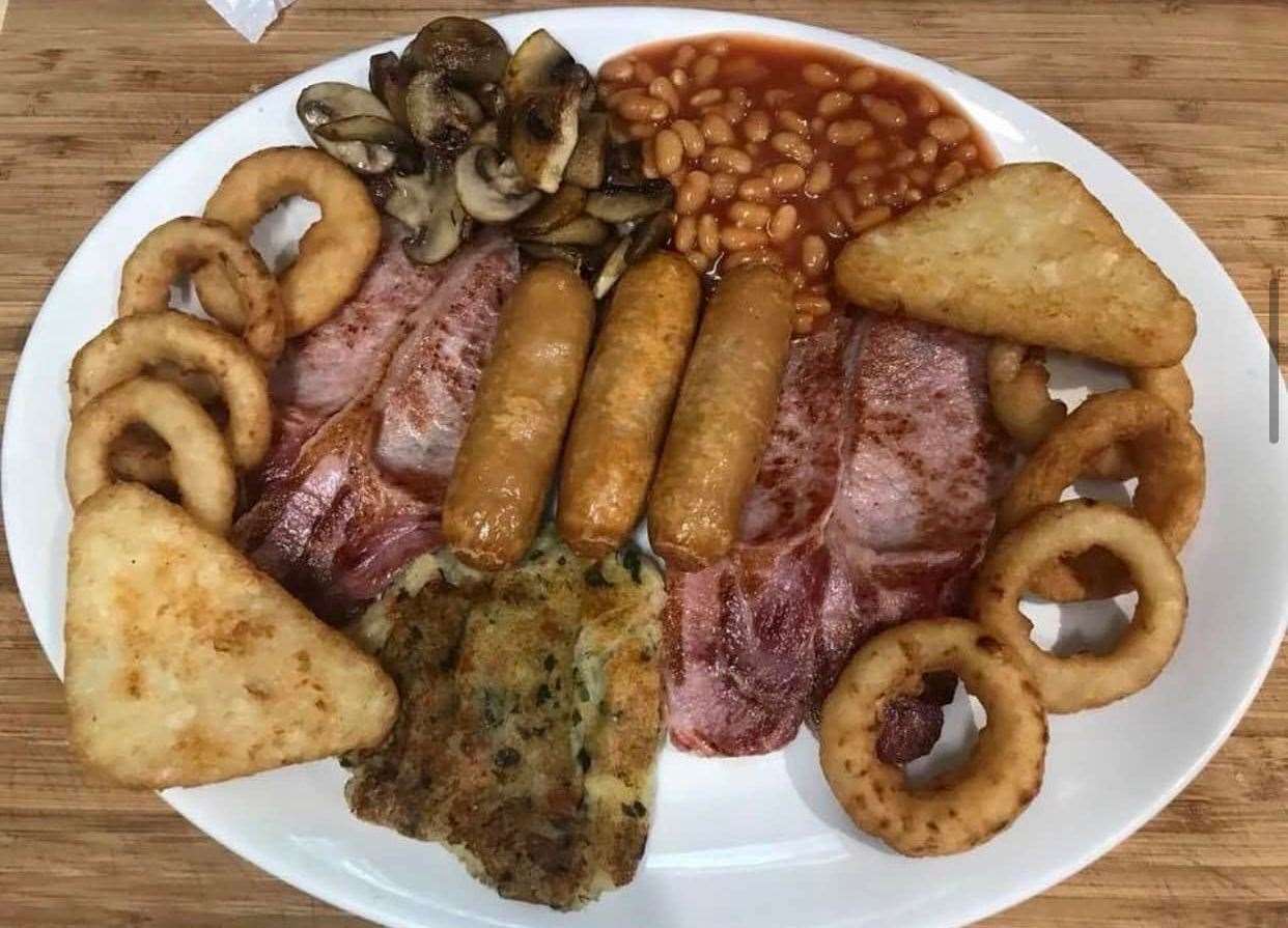 Milton Cafe on Milton High Street in Sittingbourne prides itself on its traditional fry-ups. Picture: Milton Cafe