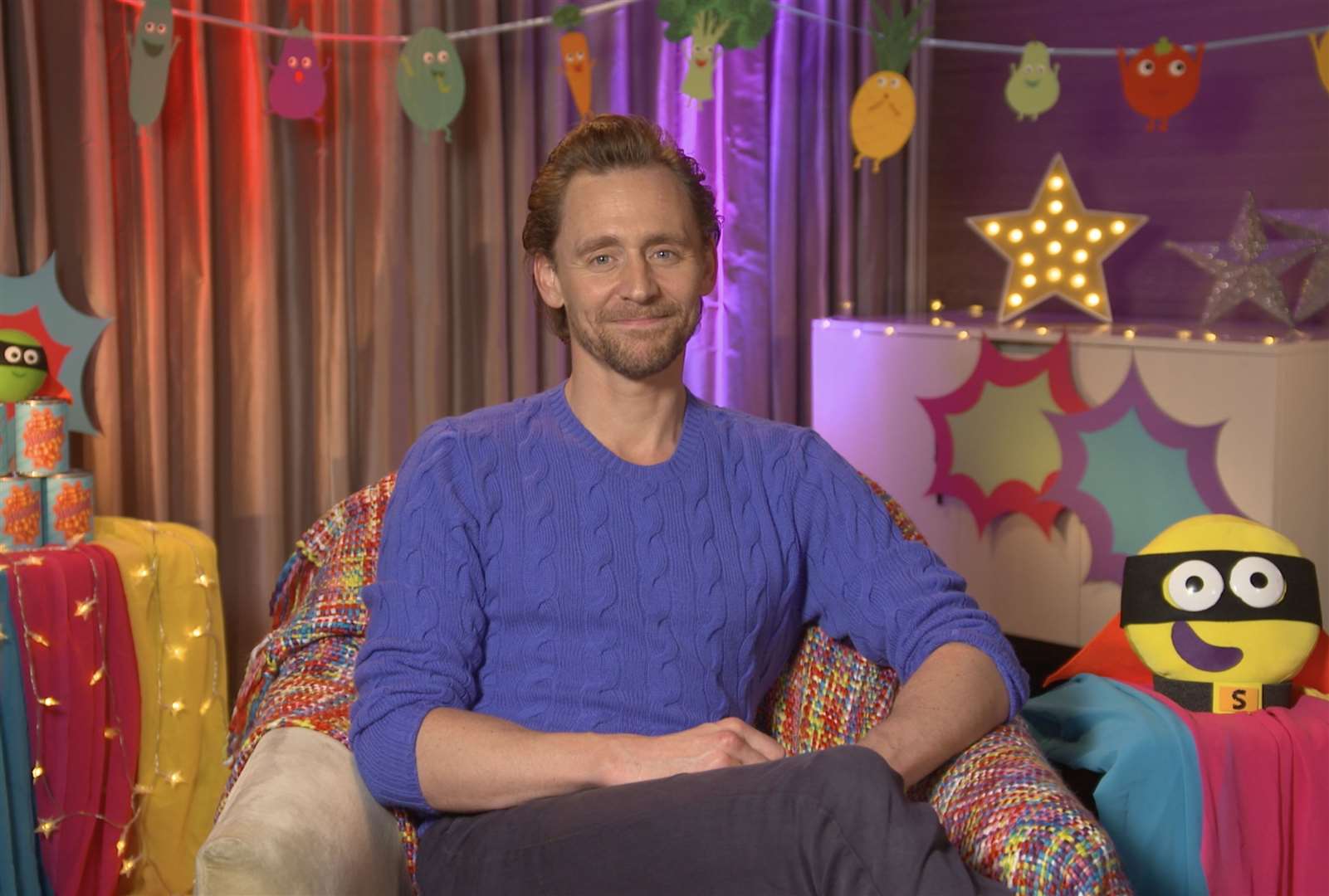 Blottissez-vous pour une histoire au coucher de CBeebies avec Tom Hiddleston