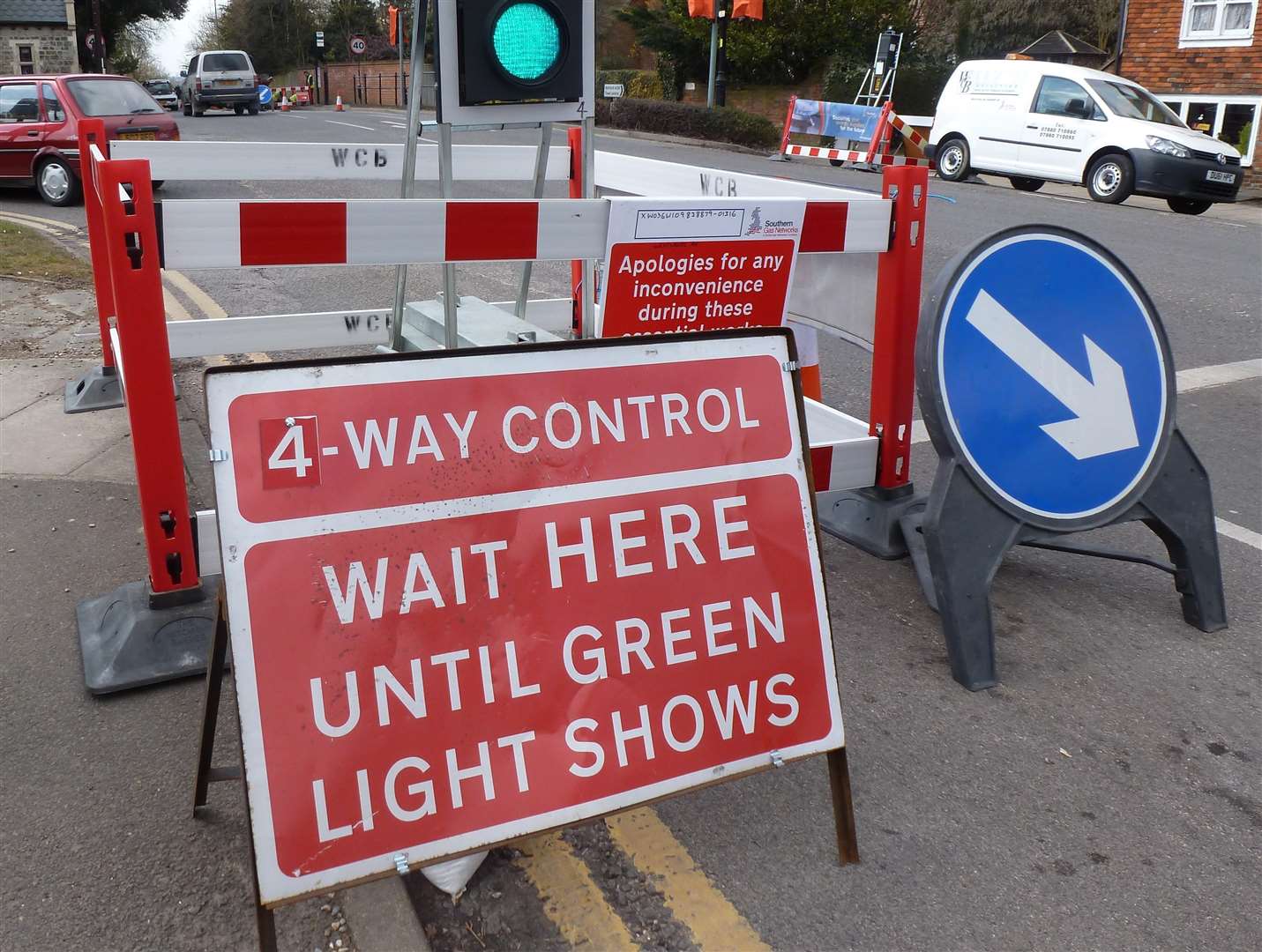 Officials say emergency traffic lights are likely to be in place all weekend. Stock image