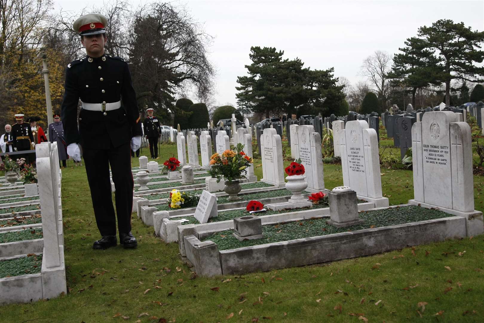 Two of the boys killed were not buried at the naval cemetery