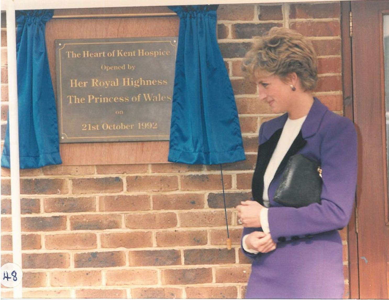 Princess Diana officially opened the current hospice building in 1992